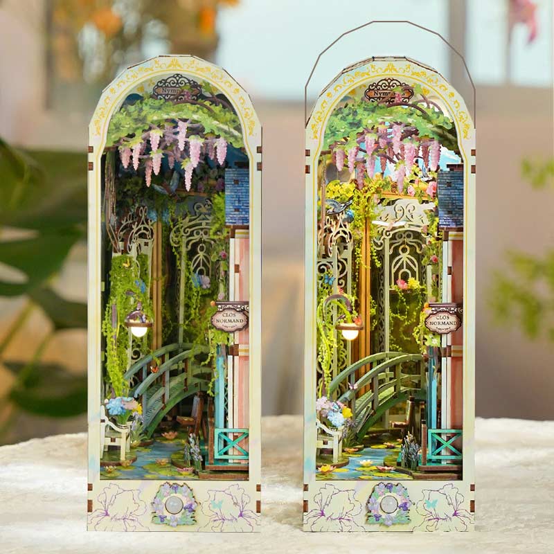 Giverny Garden Claude Monet Booknook Tonecheer