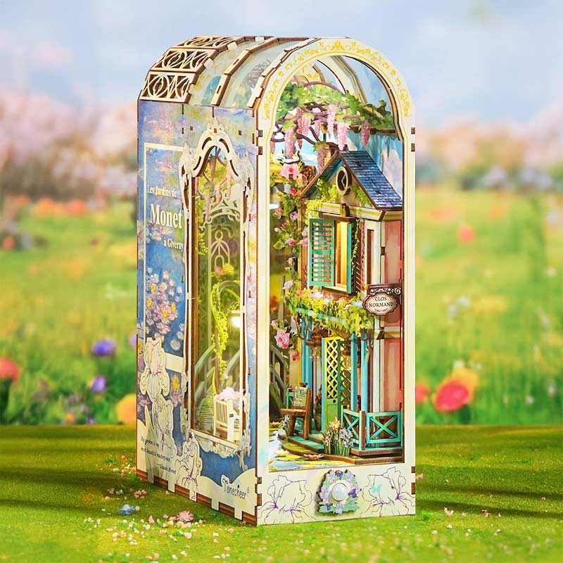 Giverny Garden Claude Monet Booknook Tonecheer