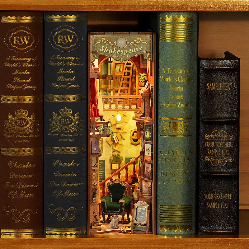 Left Bank Store Shakespeare & Co. Booknook Tonecheer