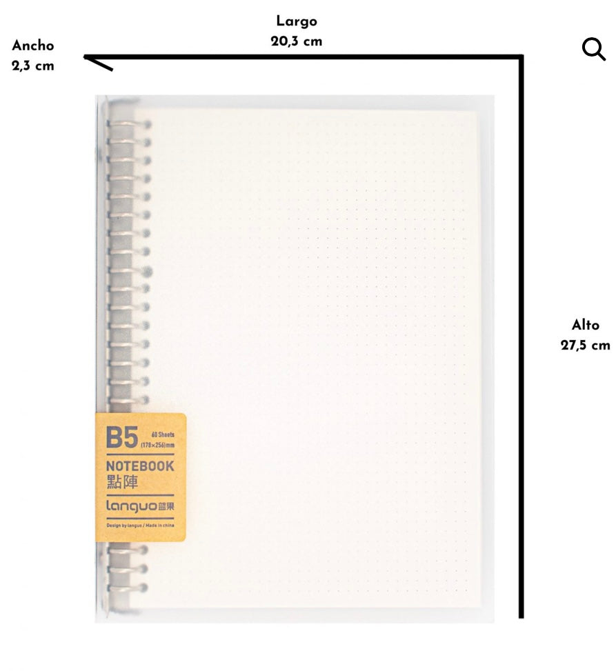 Cuaderno Archivador B5
