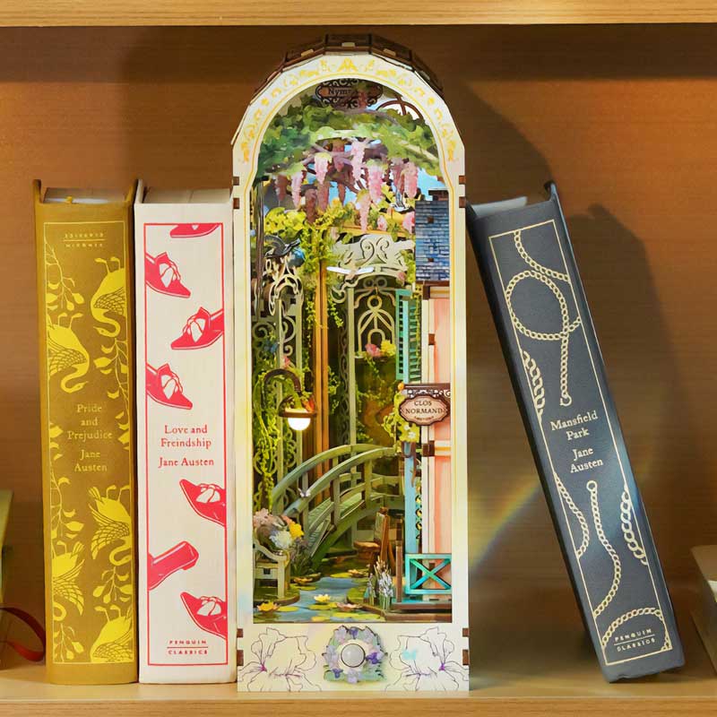 Giverny Garden Claude Monet Booknook Tonecheer