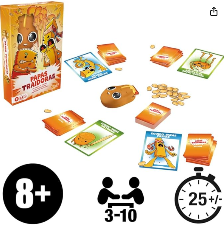 JUEGO DE MESA PAPAS TRAIDORAS