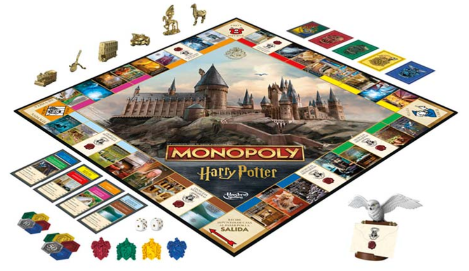 JUEGO DE MESA MONOPOLY HARRY POTTER