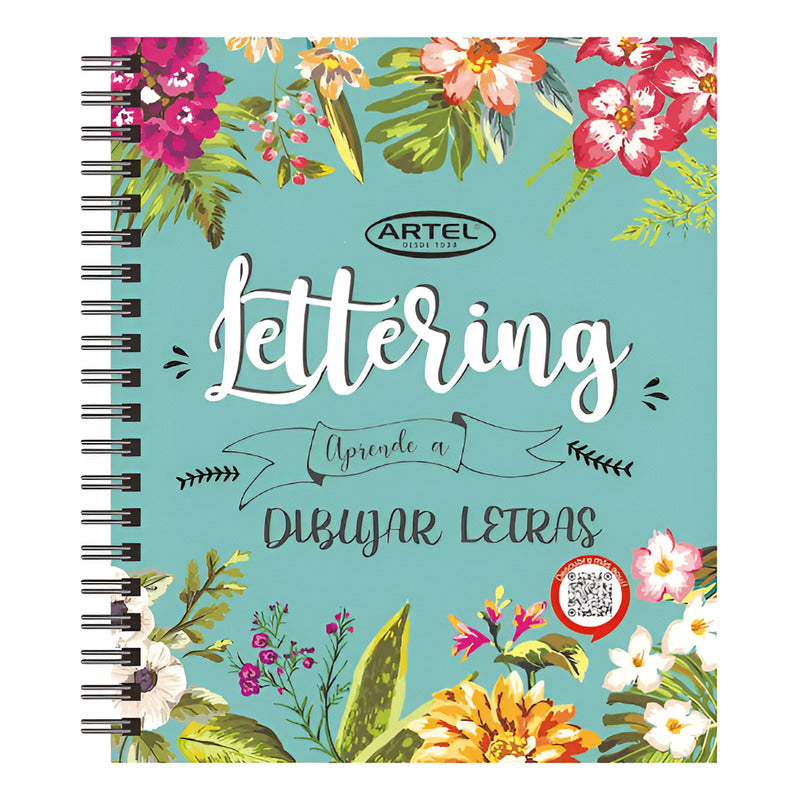 Libro Lettering 21x25cm. Artel