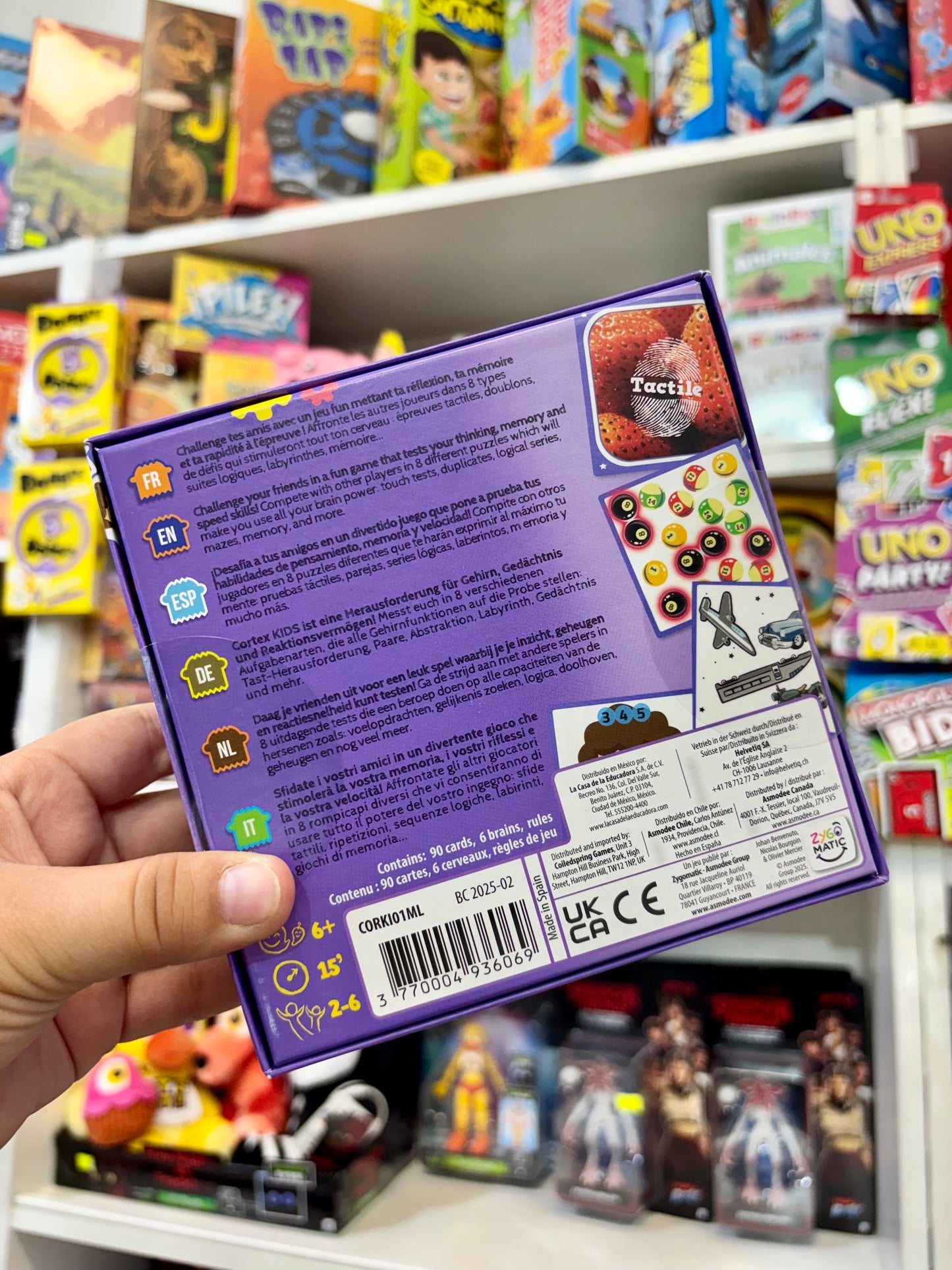 JUEGO DE MESA CORTEX CHALLENGE KIDS