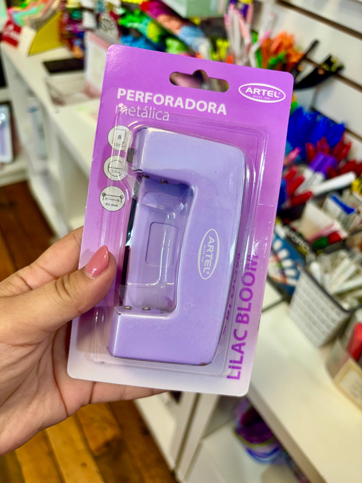 Blíster Perforadora Artel Pastel