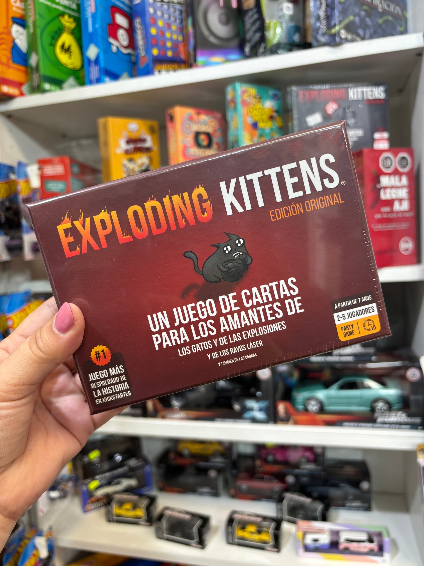 Exploding Kittens EDICIÓN ORIGINAL - Juego de Mesa