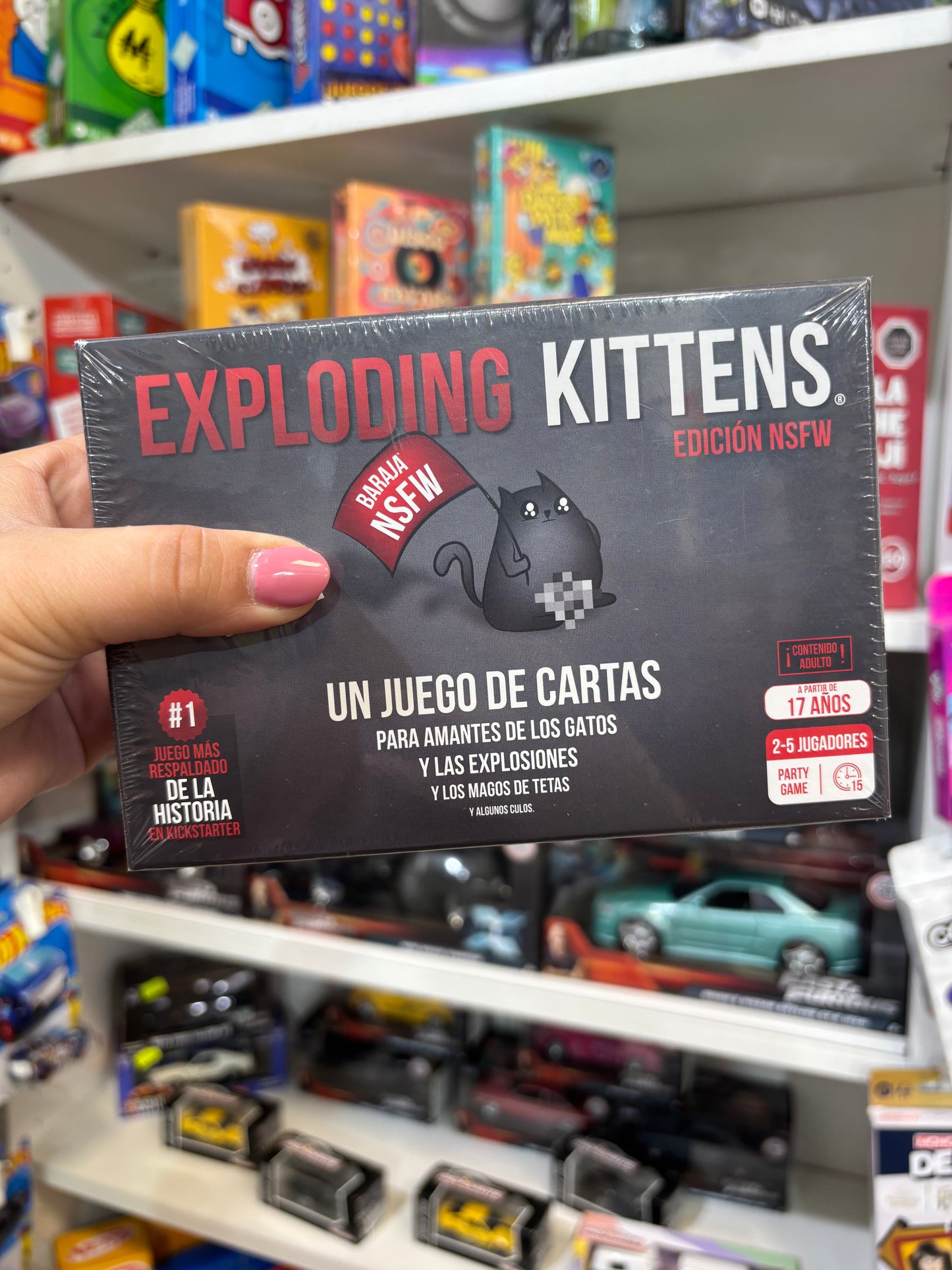 Exploding Kittens EDICIÓN NSFW - Juego de Mesa