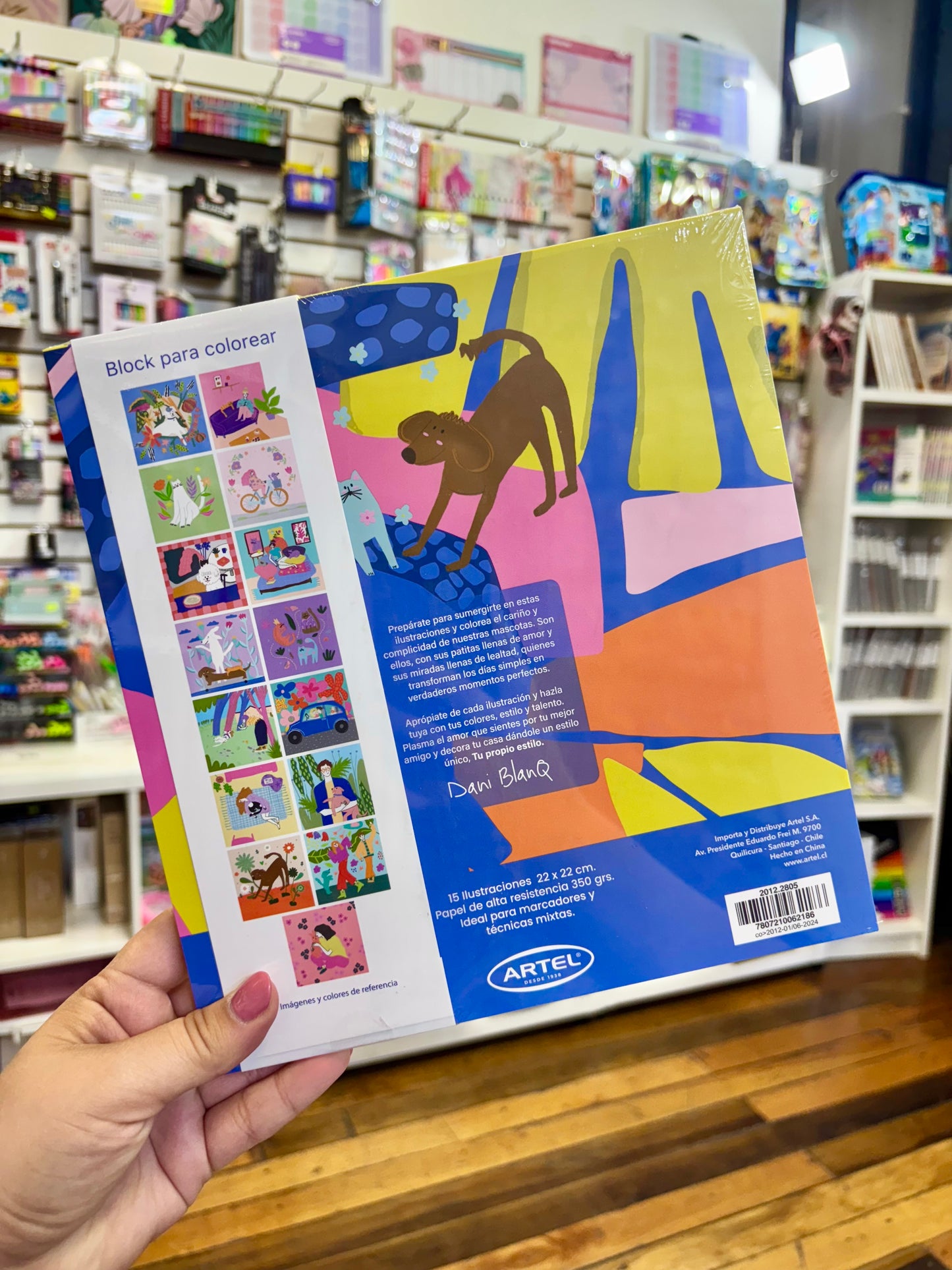 Block Para Colorear Momentos Perfectos