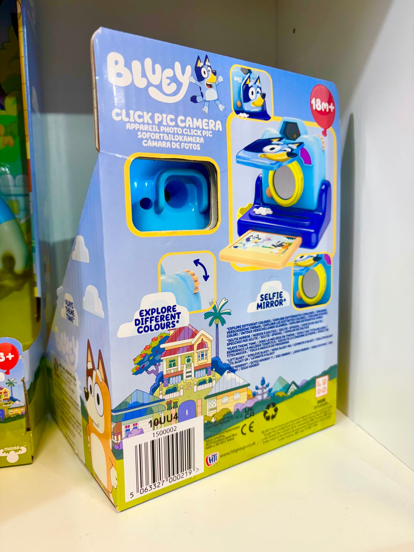 Cámara de juguete con sonido Bluey