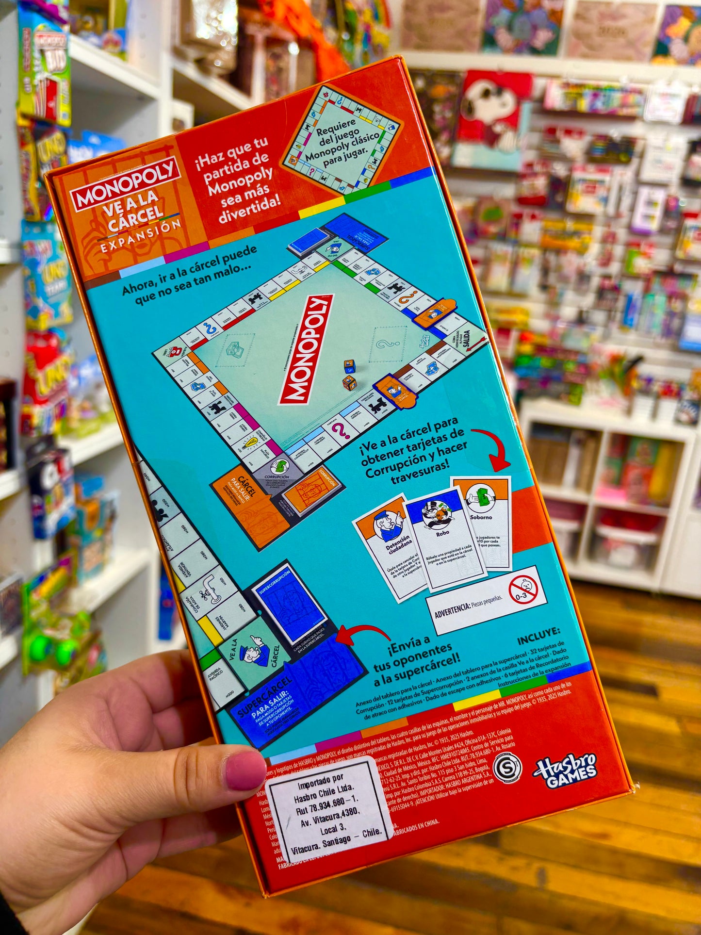 EXPANSIÓN MONOPOLY: ve a la cárcel