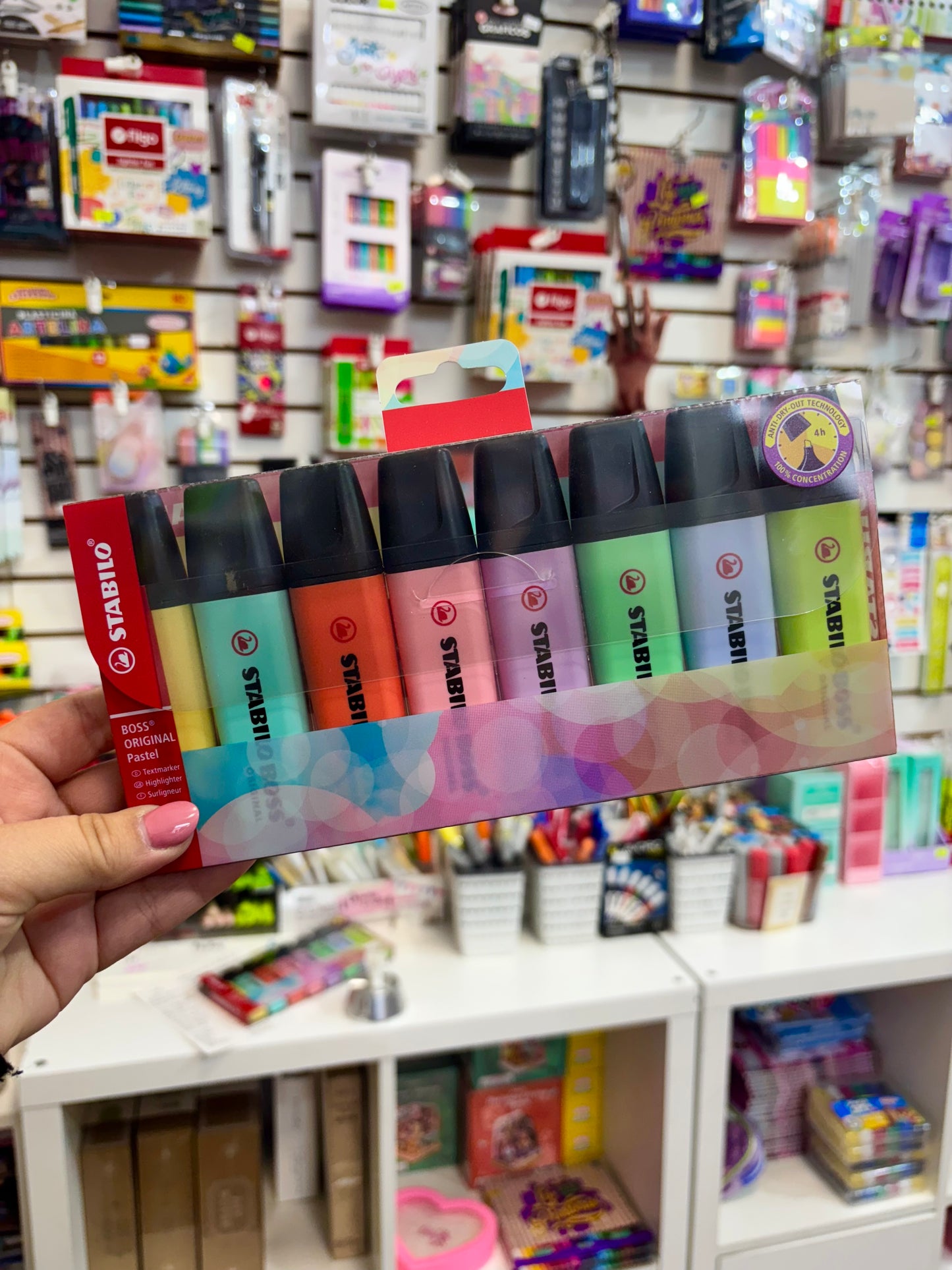 Estuche 8 rotuladores surtidos Boss Original Stabilo