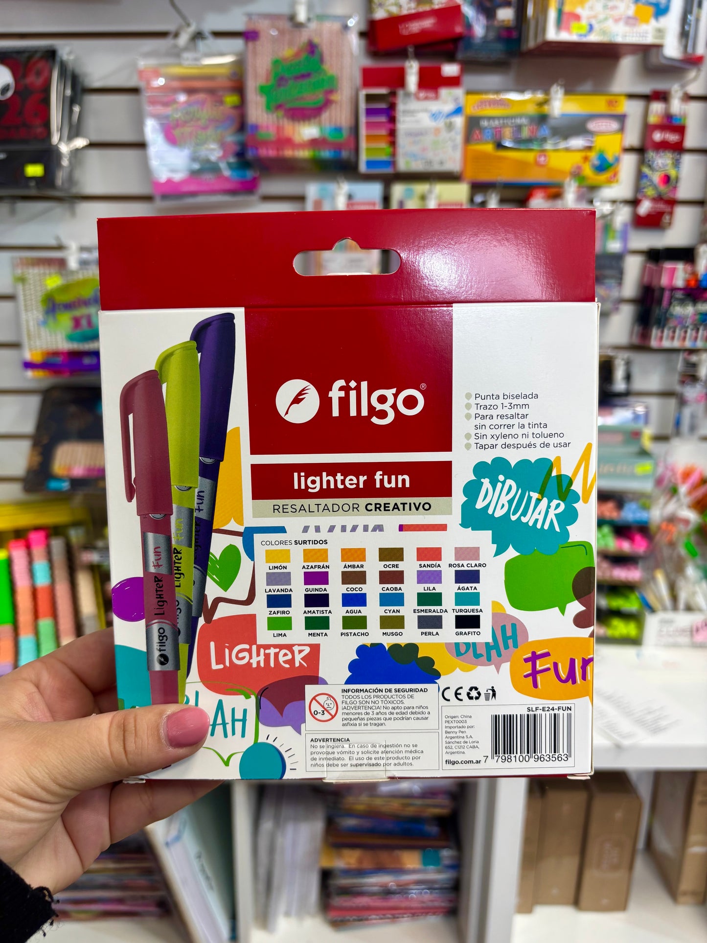 DESTACADORES LIGHTER FUN - FILGO