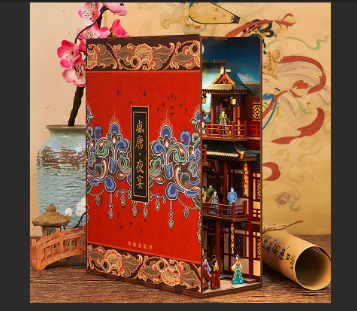 Booknook Banquest of Tang Separador de Libros Armable Tonecheer