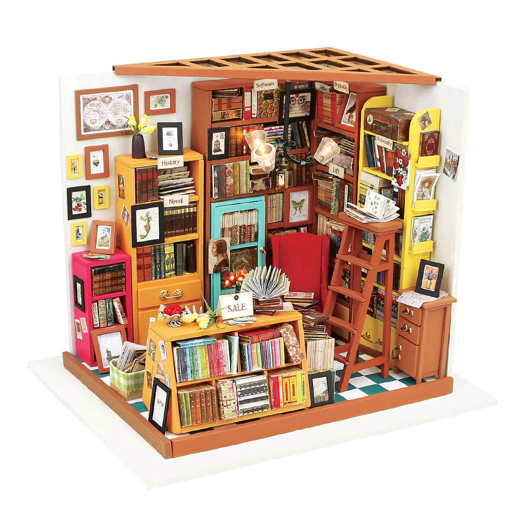 Miniatura Armable Biblioteca Sam Study