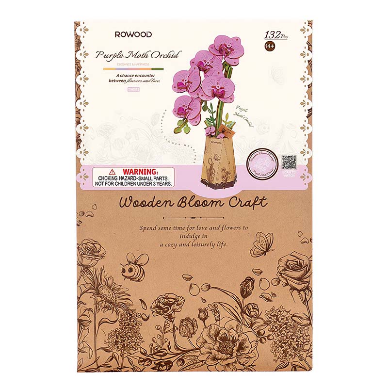 Flor Purple Moth Orchid Orquidea Rolfie