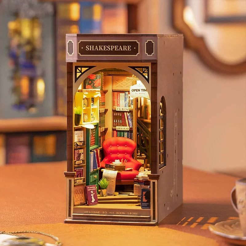Booknook Separador de Libros Armable Bookstore Libreria Shakespeare