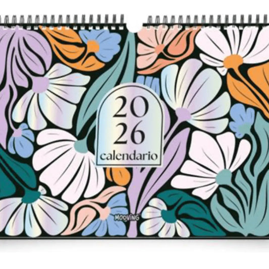 Calendario 2026 Floral Mooving