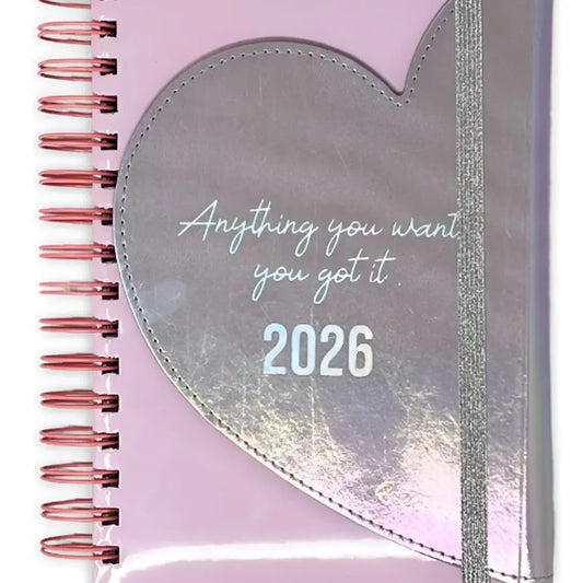 Agenda Mooving 2026 Diaria Quitapesares Morado