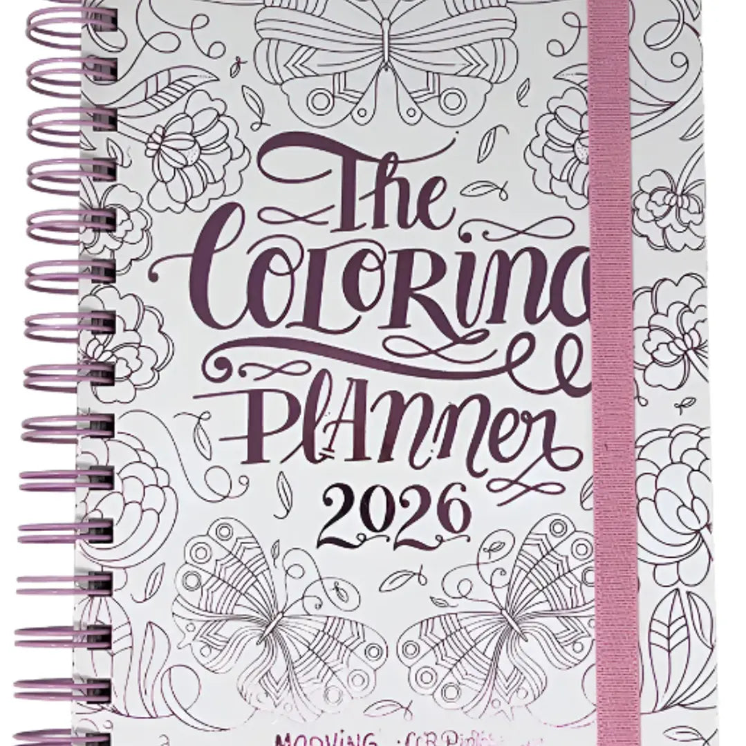 Agenda Semanal The Coloring Planner 2026 15x21 Mooving Blanco The Coloring Planner