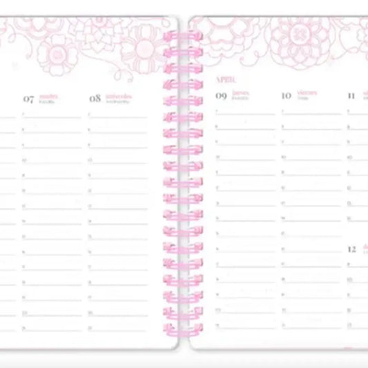 Agenda Semanal The Coloring Planner 2026 15x21 Mooving Blanco The Coloring Planner