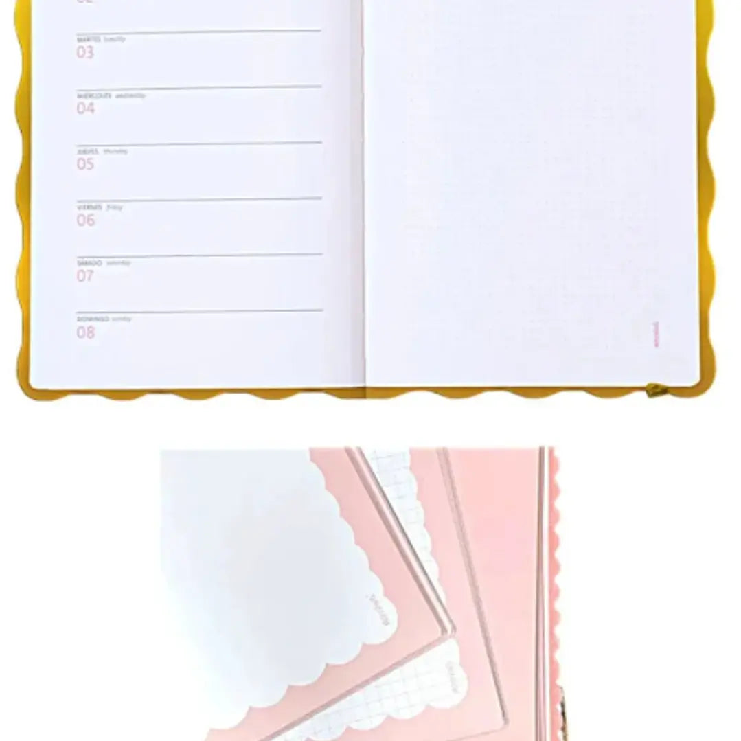 Agenda Mooving Glow 2026 15x21 Semanal Rosa Chicle