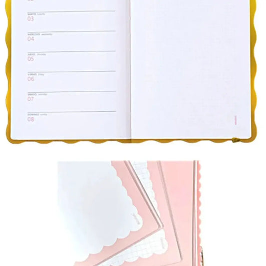 Agenda Mooving Glow 2026 15x21 Semanal Rosa Chicle
