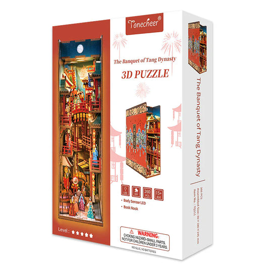 Booknook Banquest of Tang Separador de Libros Armable Tonecheer