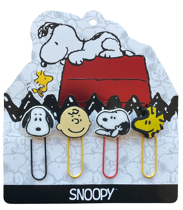 Set 4 Clips Snoopy