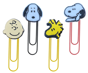 Set 4 Clips Snoopy