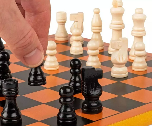 Ajedrez Madera Profesional Juego Mesa Spin Master