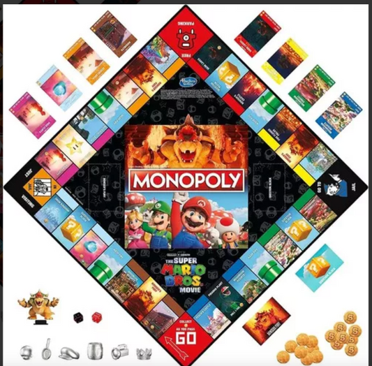 Juego De Mesa Monopoly The Super Mario Bros La Pelicula