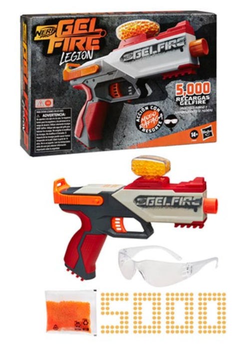 LANZADOR NERF PRO GELFIRE LEGION