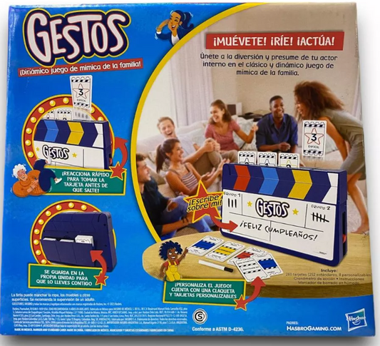 Gestos, Juego De Mímica