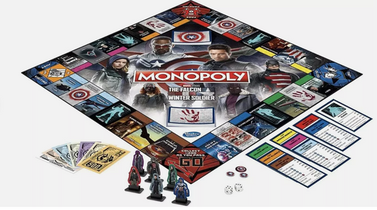 Monopoly Marvel The Falcon And The Winter Soldier - Hasbro