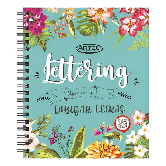 Libro Lettering 21x25cm. Artel