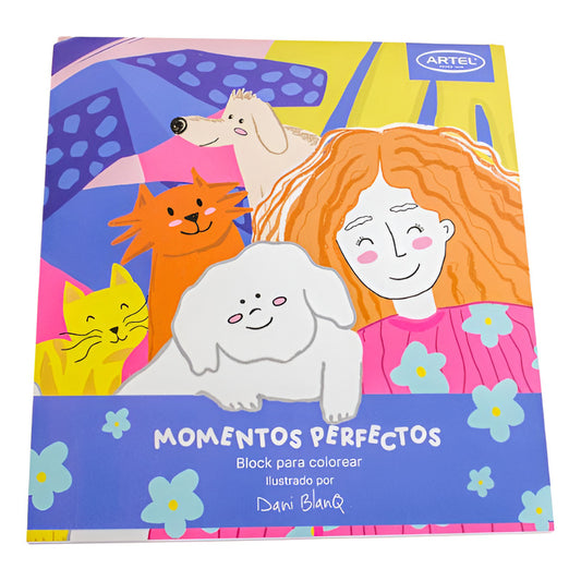 Block Para Colorear Momentos