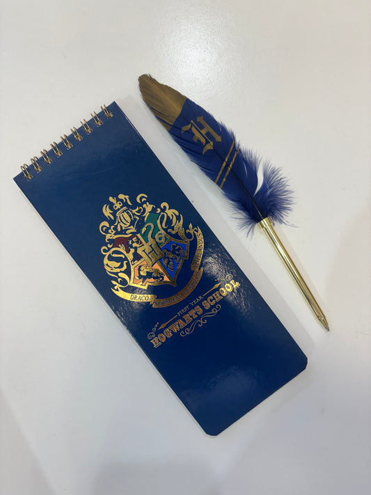 SET LIBRETA Y PLUMA HARRY POTTER