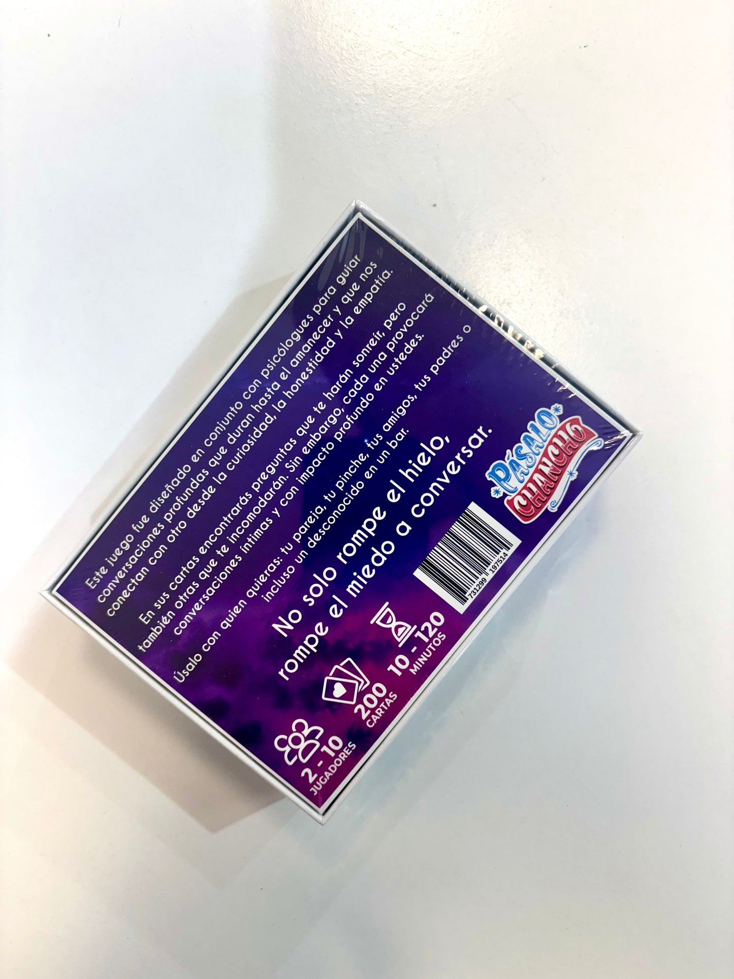 JUEGO DE MESA CONVERSACIONES PROFUNDAS (+18) - PÁSALO CHANCHO