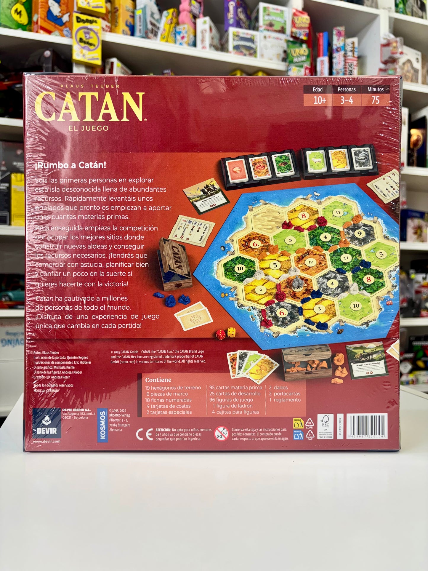 JUEGO DE MESA CATAN (BASE) - DEVIR