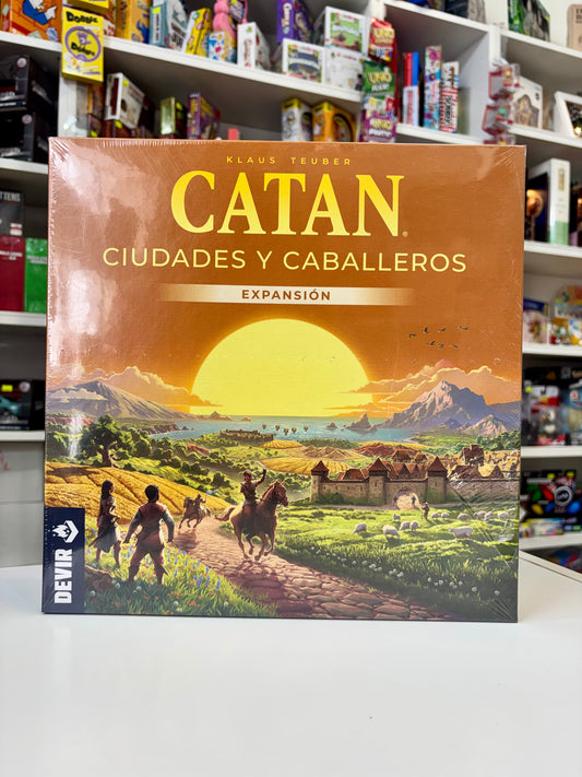 JUEGO DE MESA CATAN (EXPANSIÓN) CIUDADES Y CABALLEROS - DEVIR
