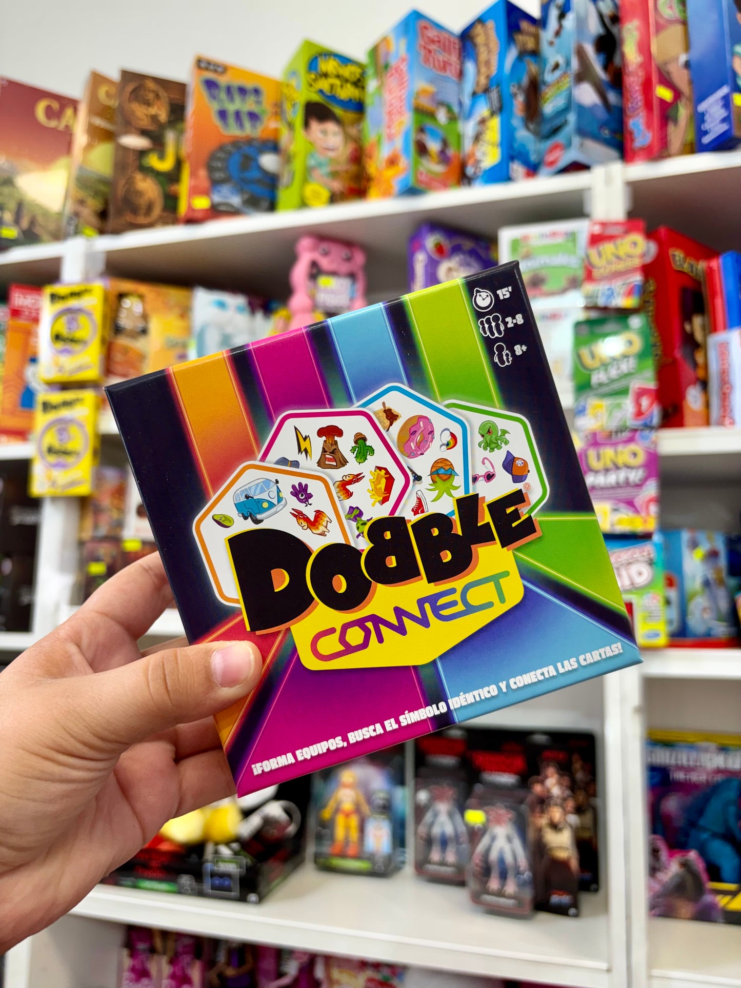 JUEGO DE MESA DOBBLE CONNECT