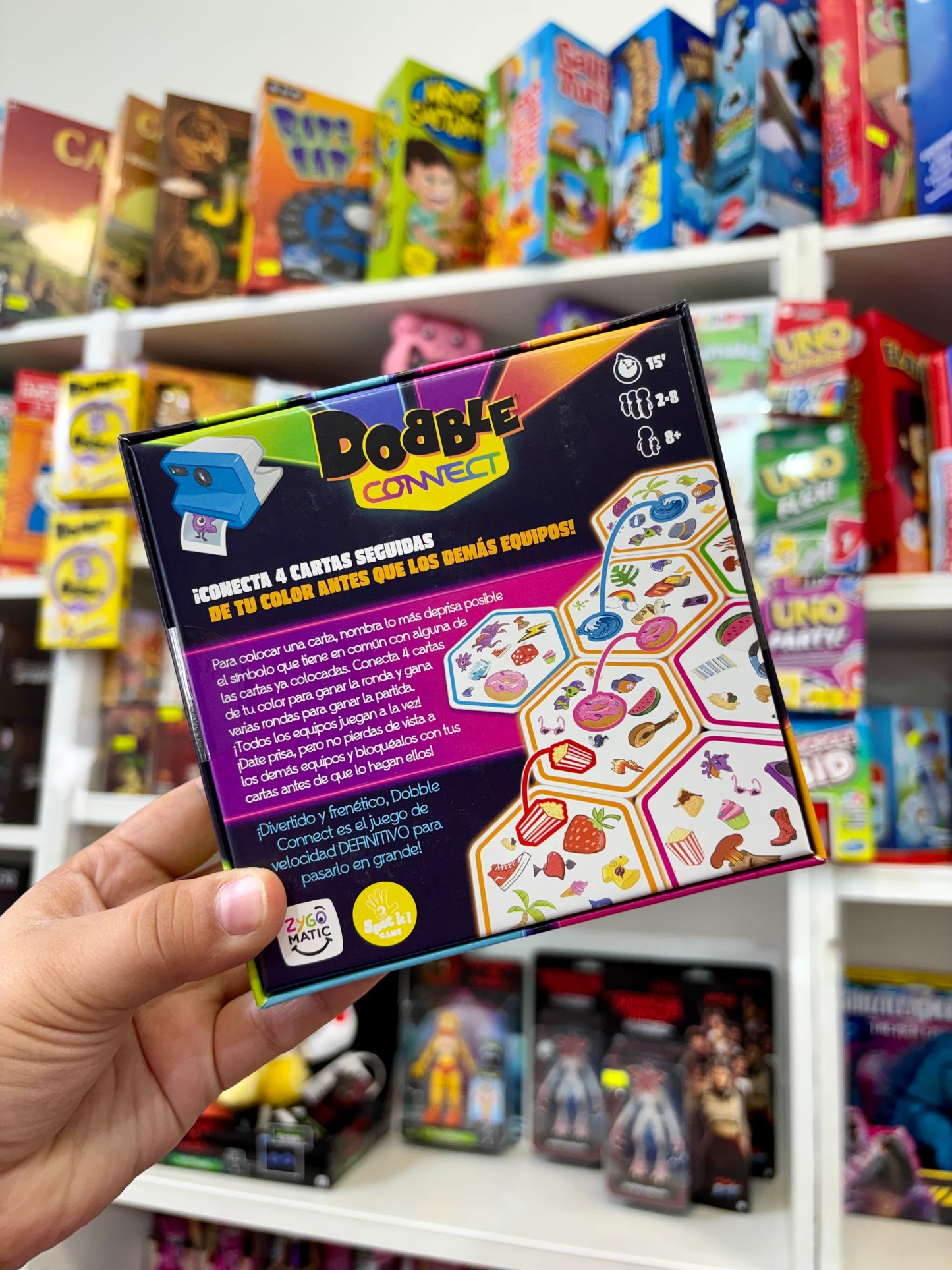 JUEGO DE MESA DOBBLE CONNECT