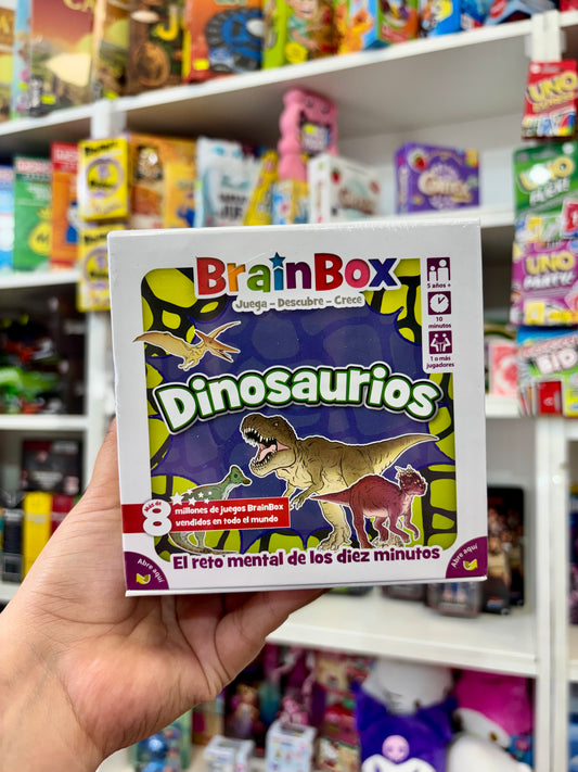 JUEGO DE MESA BRAINBOX DINOSAURIOS