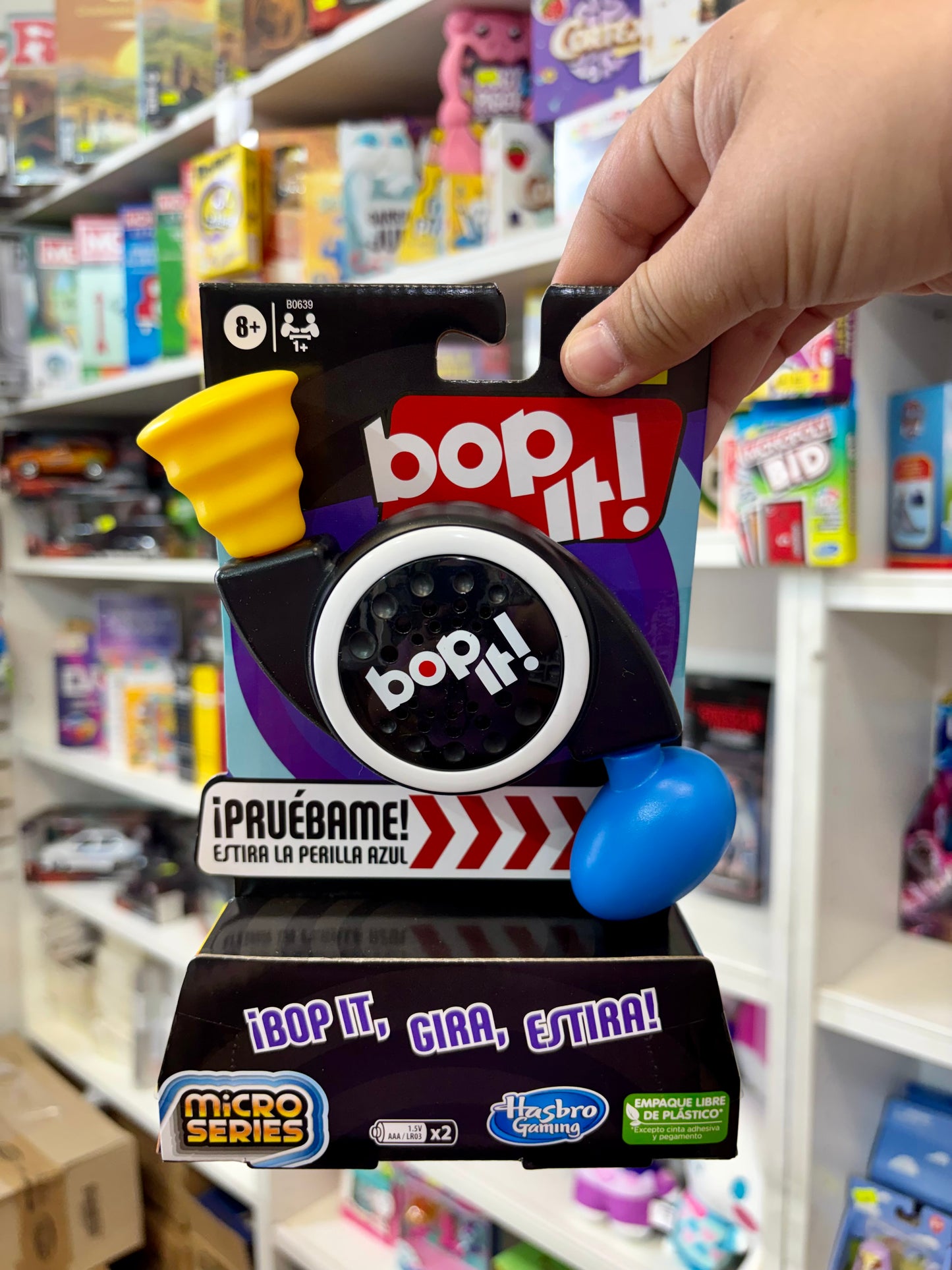 JUEGO BOP IT! MINI - HASBRO