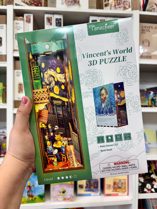 ARMABLE 3D BOOK NOOK VINCENT'S WORLD - TONECHEER