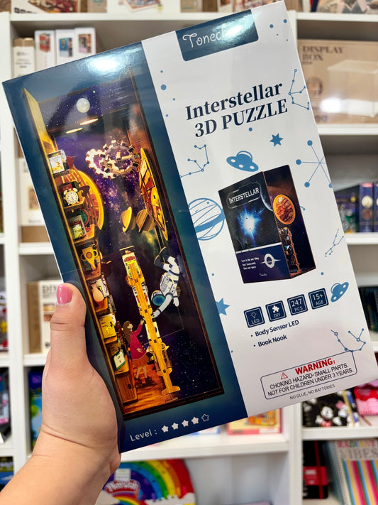 ARMABLE 3D BOOK NOOK INTERSTELLAR - TONECHEER