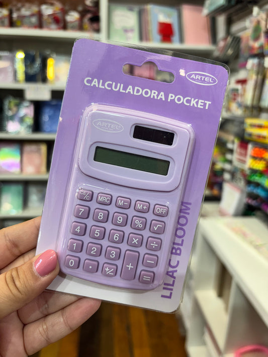 Calculadora Artel Poket. Pastel
