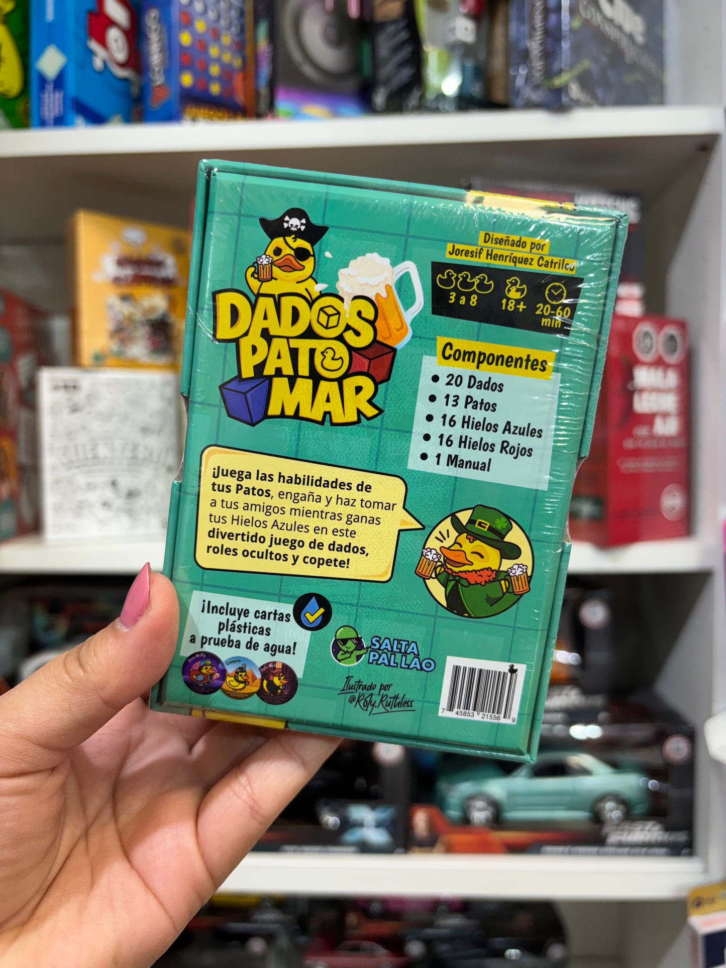 Juego de Cartas DADOS PATO MAR