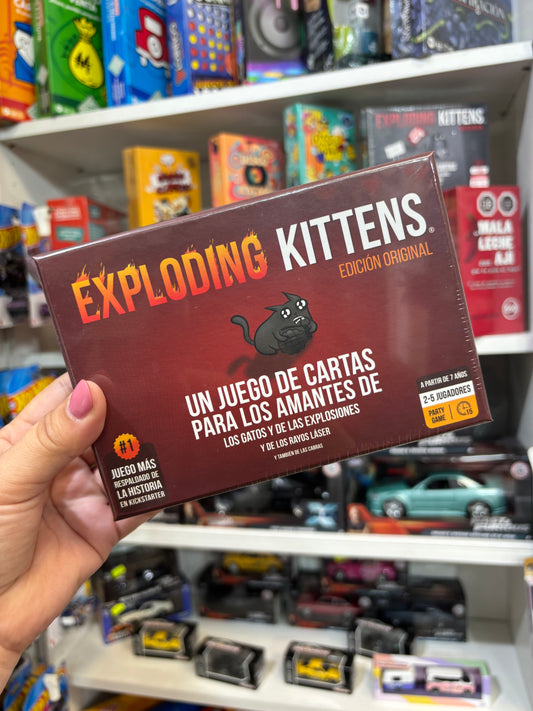 Exploding Kittens EDICIÓN ORIGINAL - Juego de Mesa